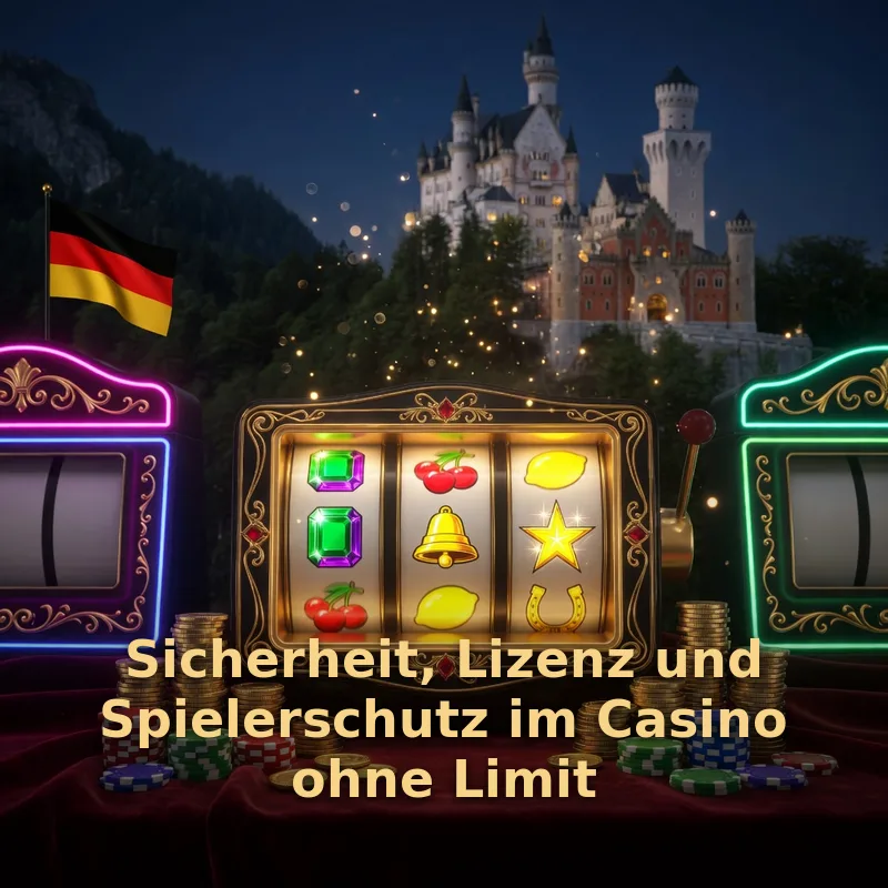 Sicherheit, Lizenz und Spielerschutz im Casino ohne Limit